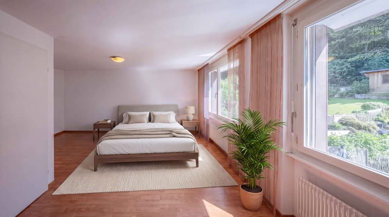 IHR ZUHAUSE ZWISCHEN SEE UND BERGEN - 4.5 ZIMMER REIHENMITTELHAUS IN SPIEZ (4)