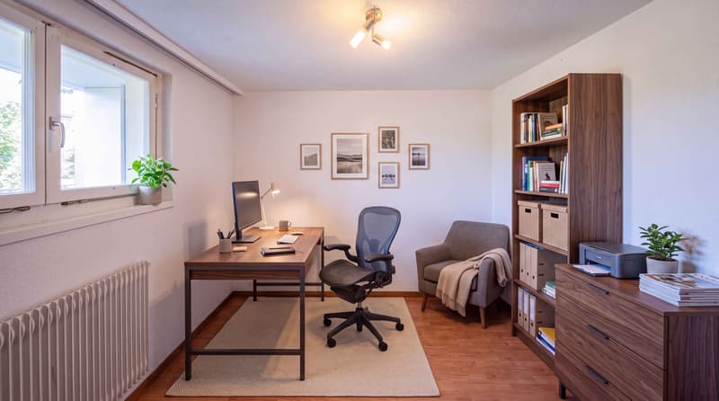 IHR ZUHAUSE ZWISCHEN SEE UND BERGEN - 4.5 ZIMMER REIHENMITTELHAUS IN SPIEZ (5)