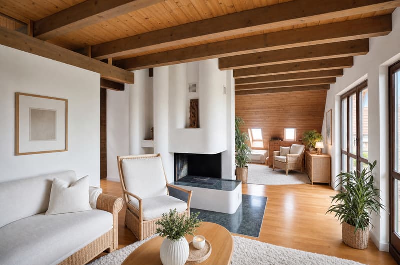 MAISONETTE-IDYLLE MIT WEITBLICK AM ALBIS (2)