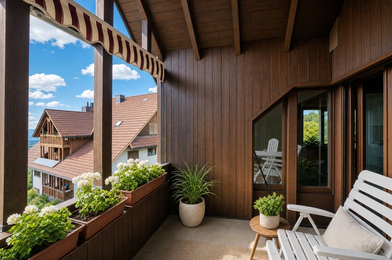 MAISONETTE-IDYLLE MIT WEITBLICK AM ALBIS (6)