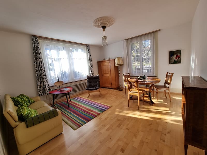 Appartamento di 4,5 locali al piano terra con area di prato come terrazza coperta (2)