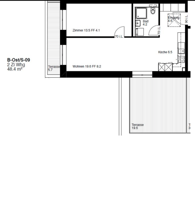 Bright 2.5-room apartment (2)