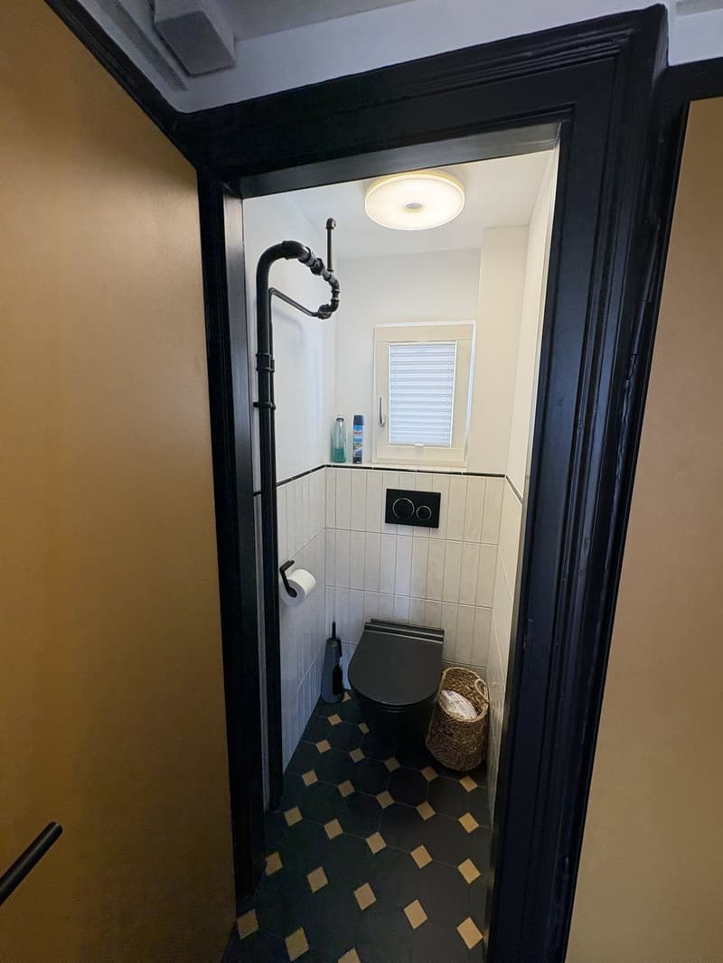 Modern furnished apartment  with cellar & attic storage (8)