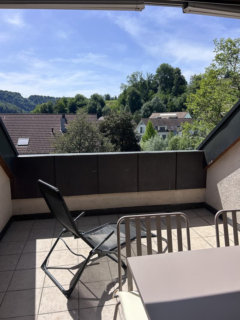 Delizioso appartamento mansardato di 3,5 locali con caminetto in affitto dal 01.08.2026 a Kollbrunn (vicino a Winterthur) (9)