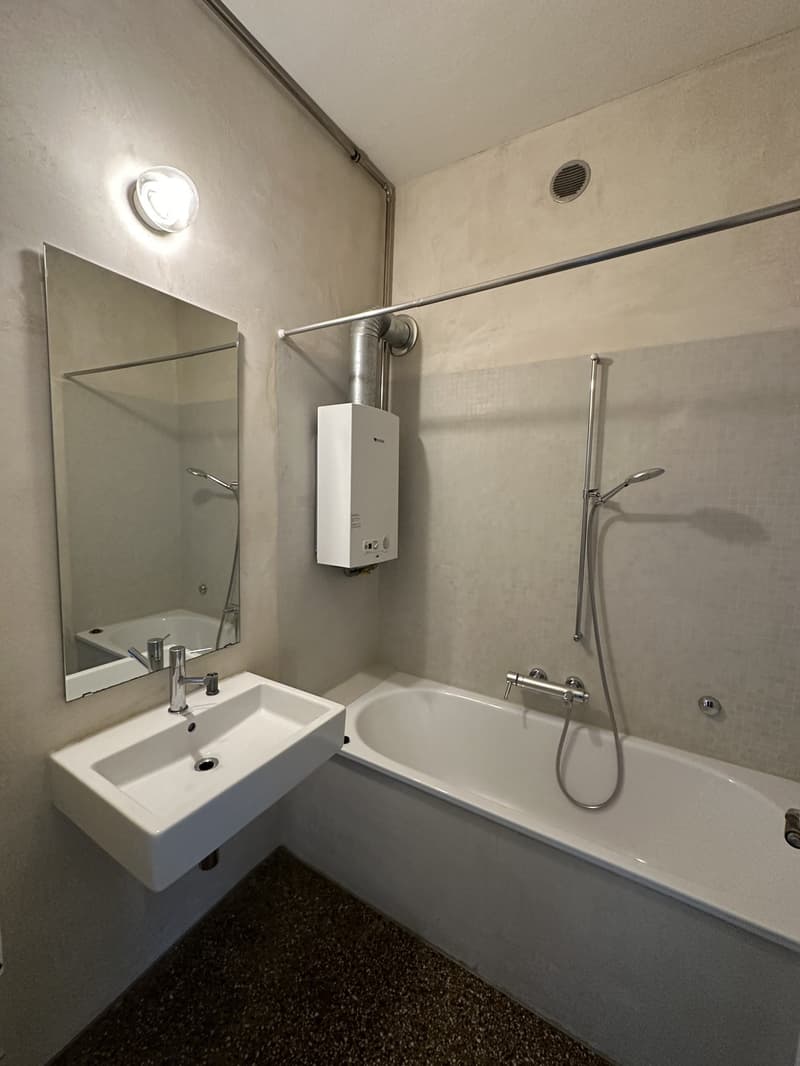 Incantevole appartamento di 4,5 locali in un edificio storico con pavimenti in parquet, balcone e parte di giardino privata (4)