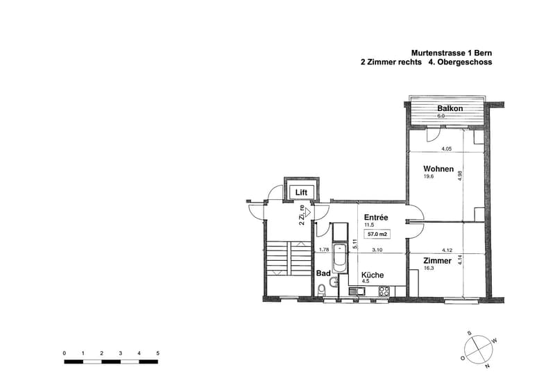 2 ½ Zimmer-Wohnung, 3008 Bern (6)