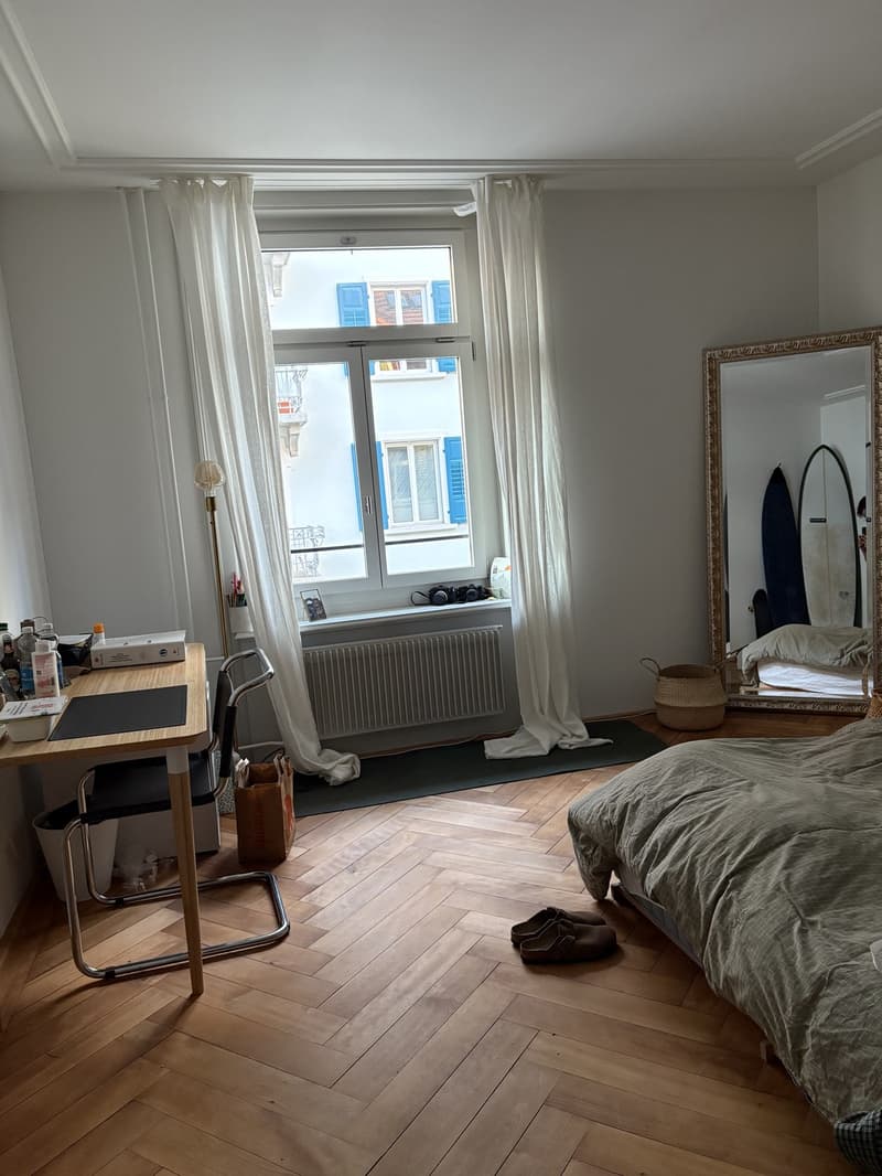 Charmante 3-Zimmer Altbauwohnung im Bruchquartier  Untermiete von Mitte Juli bis Ende 2026 (5)
