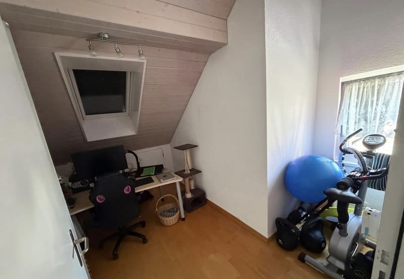 Appartamento carino e spazioso di 3.5 locali con caminetto e balcone ad Aarau Rohr (7)