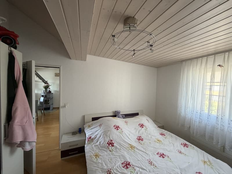 Appartamento carino e spazioso di 3.5 locali con caminetto e balcone ad Aarau Rohr (8)
