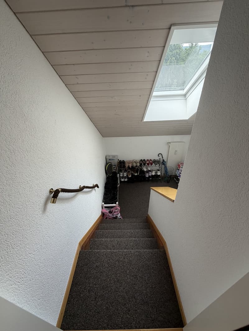 Appartamento carino e spazioso di 3.5 locali con caminetto e balcone ad Aarau Rohr (9)