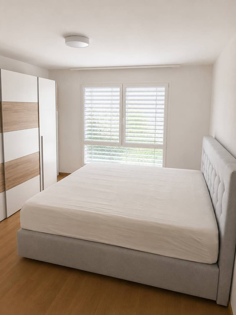 Appartement lumineux 4.5 pièces avec balcon et belle vue à Niederwangen près de Berne (2)