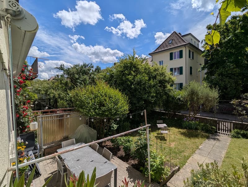 Appartamento giardino 3 locali a Berna in affitto (arredato) (2)