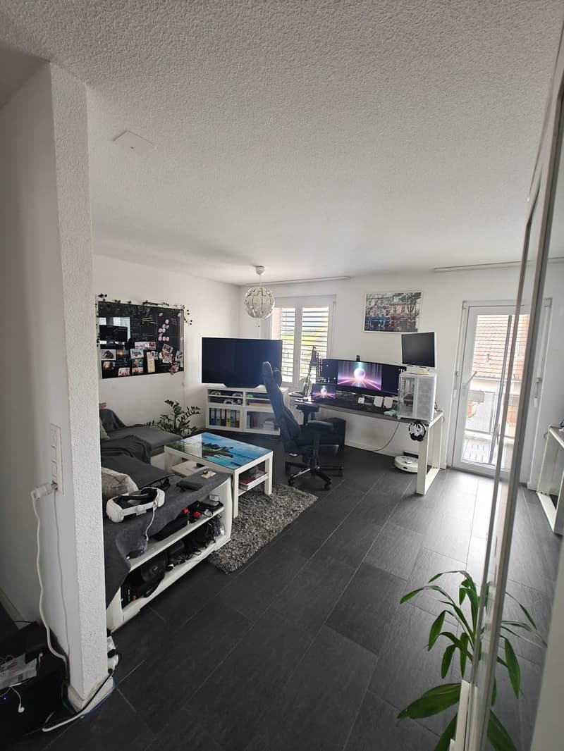 Spacious, bright 2.5-room apartment (70m²) with open living concept & balcony (2)