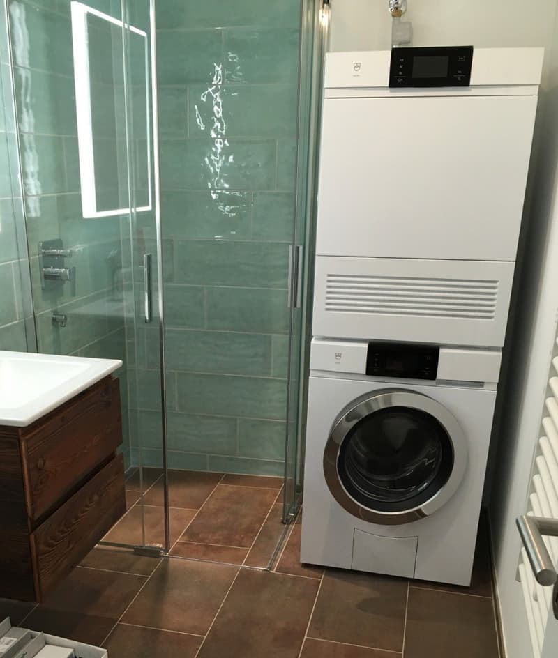 Bel appartement meublé à Wollishofen, avec terrasse privée (2)