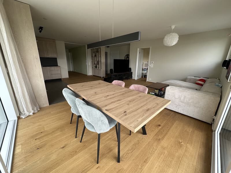 Appartement meublé de 3,5 pièces à Horgen avec vue sur le lac spacieuse, limité à 4 mois (2)