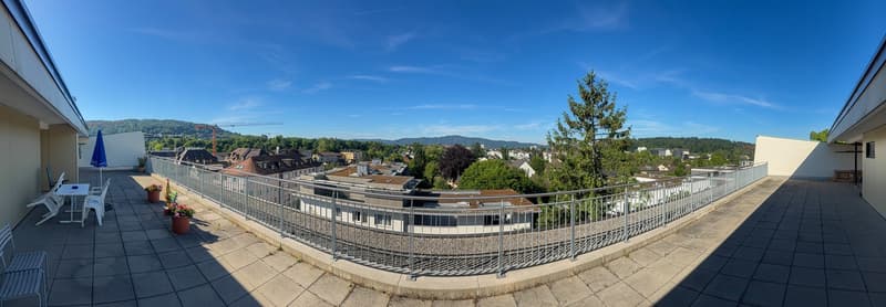 Bright 3.5-room apartment on the top floor, central, quiet, and directly by Irchelpark (2)