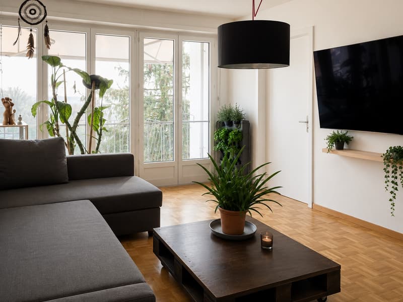 Bright 3.5-room apartment on the top floor, central, quiet, and directly by Irchelpark (5)