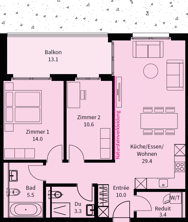 Appartamento moderno 3.5 locali con ampio balcone a Triengen (13)