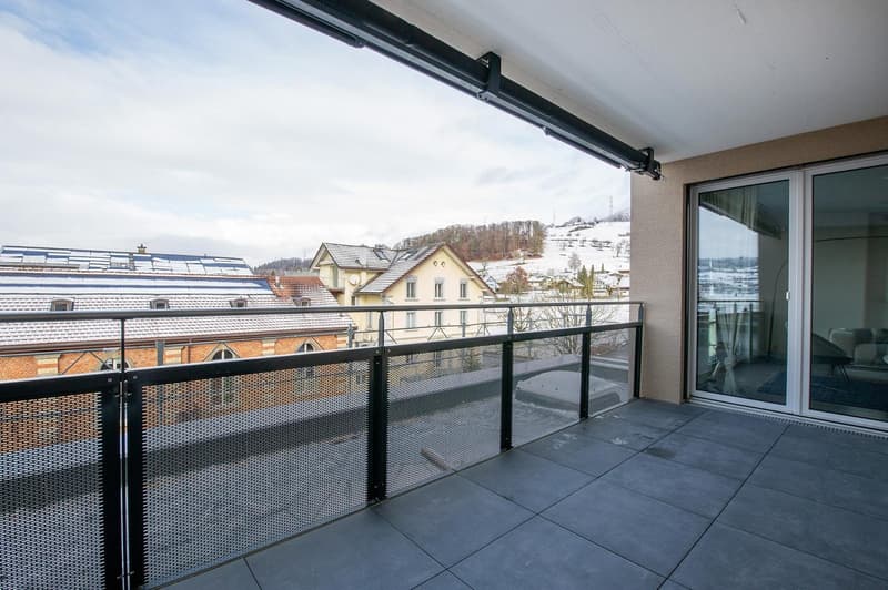 Appartamento moderno 3.5 locali con ampio balcone a Triengen (12)
