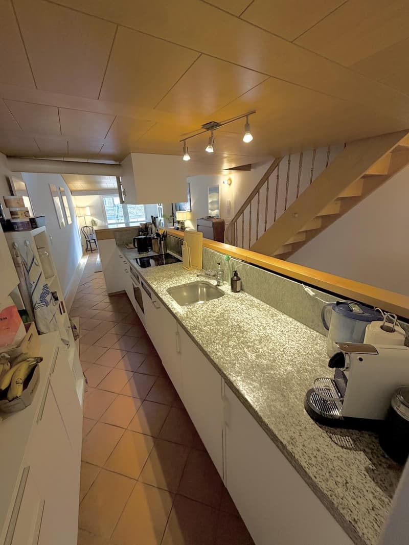 Chambre meublée dans un appartement de charme en vieille ville et terrasse privée (option pour un bail à long terme) (8)