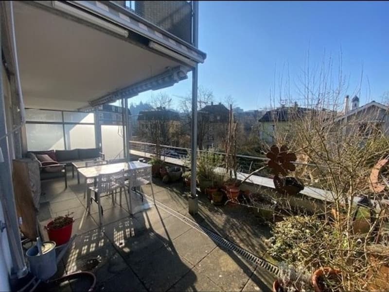 7 Min. zum Bahnhof Baden Hochwertige 3.5-Zi-Wohnung mit 26m² Terrasse und maximalem Stauraum (2)