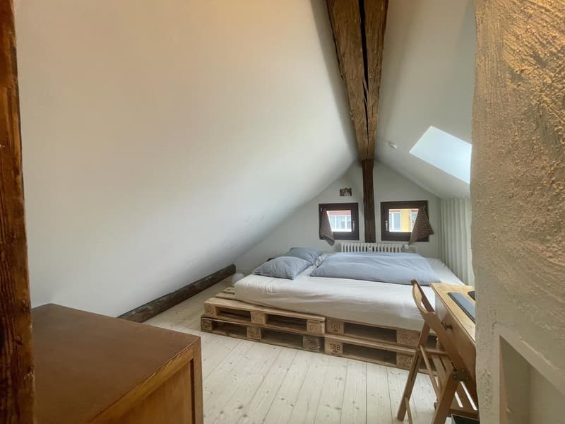 Appartement meublé temporaire de 2 pièces avec galerie sous le toit (5)