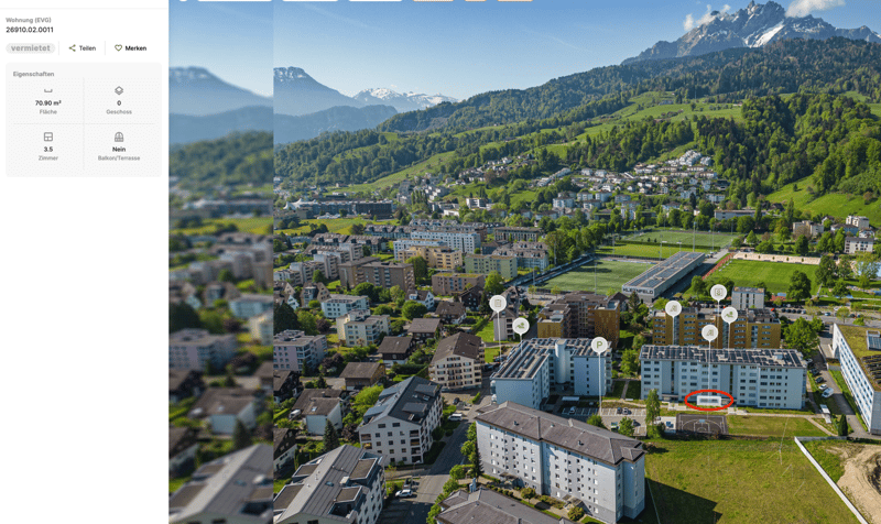 Nachmieter gesucht! Moderne 3.5 Zimmerwohnung in Kriens ab August (2)