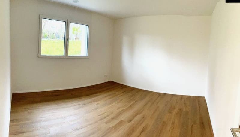 Appartement moderne au rez-de-chaussée, loyer incluant 2 places de garage, atelier, espace de jardin, serre (12)