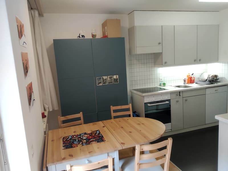 Furnished 2.5 rooms flat for rent with two pations in the heart of Zurich! Möblierte 2.5 Zi Wohnung mit 2 Sitzplätzen in Wiedikon zur befristeten Untervermietung - ab sofort (4)
