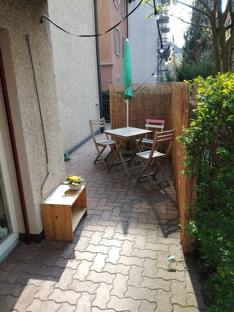 Furnished 2.5 rooms flat for rent with two pations in the heart of Zurich! Möblierte 2.5 Zi Wohnung mit 2 Sitzplätzen in Wiedikon zur befristeten Untervermietung - ab sofort (7)