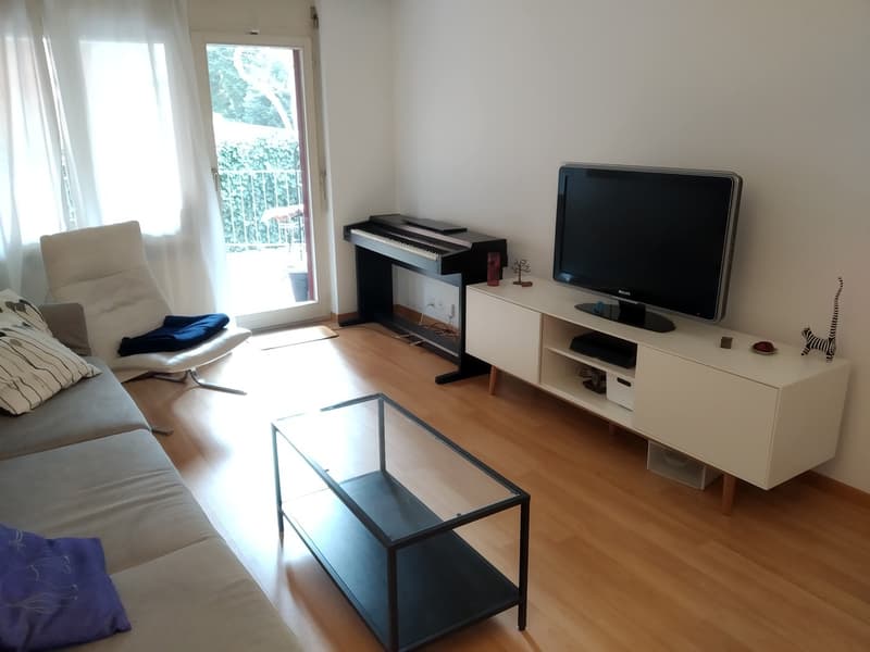 Furnished 2.5 rooms flat for rent with two pations in the heart of Zurich! Möblierte 2.5 Zi Wohnung mit 2 Sitzplätzen in Wiedikon zur befristeten Untervermietung - ab sofort (1)