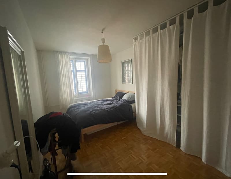 Befristet bis 1.8.26: 3-Zimmer Altbauwohnung, Kreis 3 (3)
