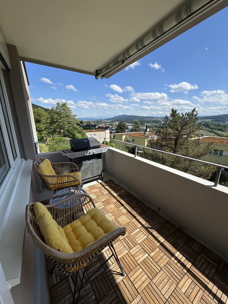 Appartement lumineux avec vue sur la vallée de la Limmat (2)