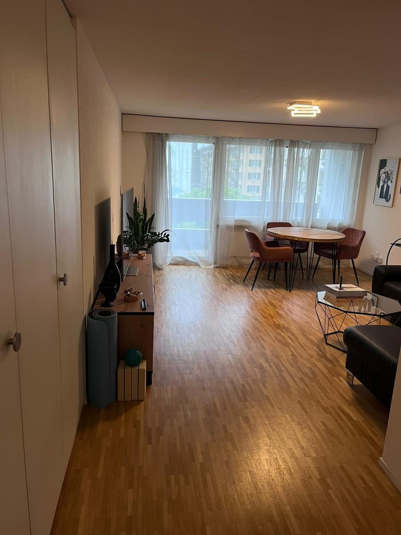 Appartement moderne 2.5 pièces dans le quartier populaire de Länggass en Bern, meublé et prêt à être occupé (4)