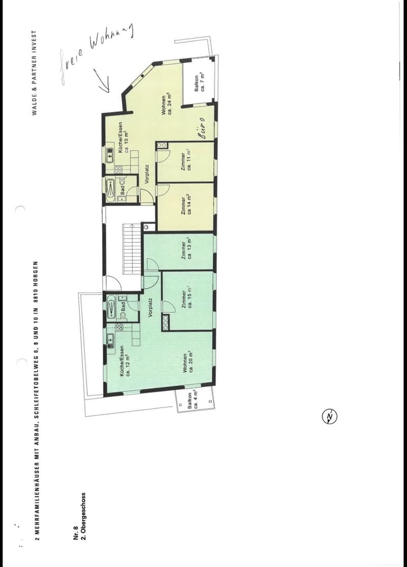 Appartamento arredato di 3,5 locali (73 m²) in posizione centrale a Horgen (termine limitato) (13)