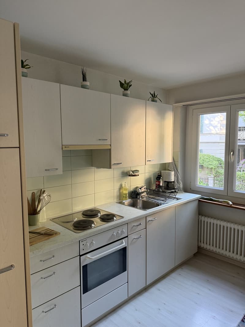 2 Zimmer Wohnung, Kreis 7 (befristet für Juli) (2)