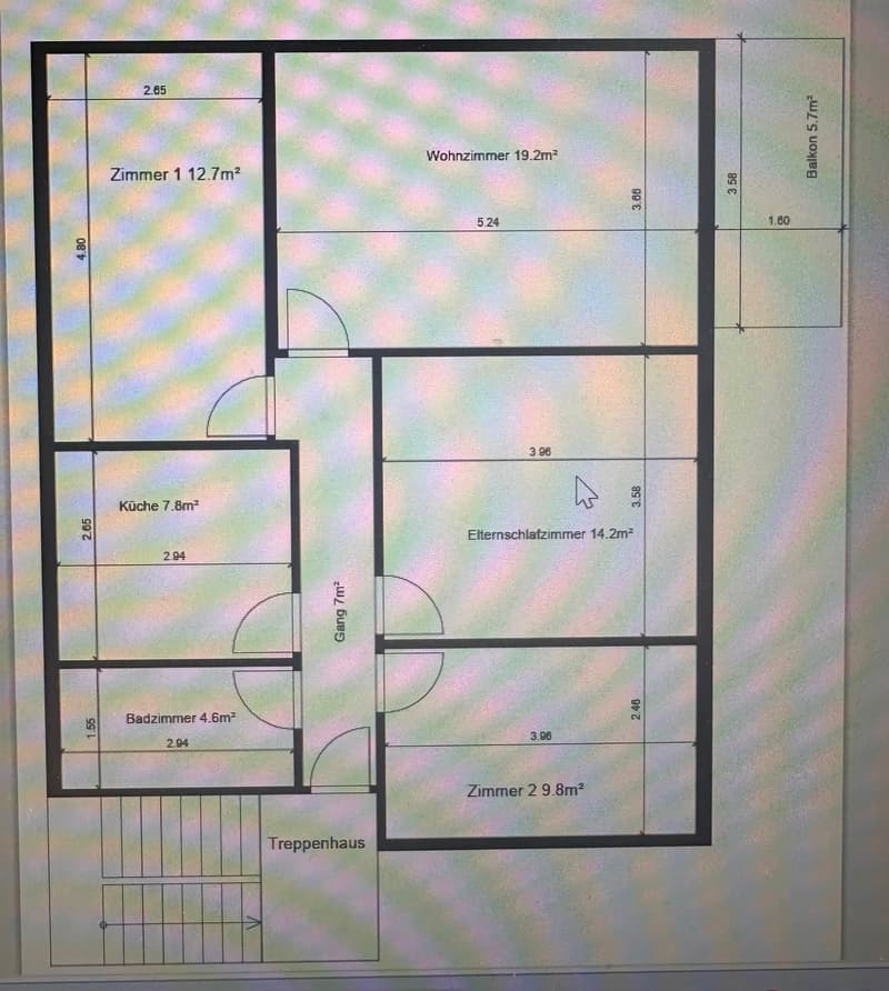 Appartement de 4,5 pièces rénové, situation calme (7)