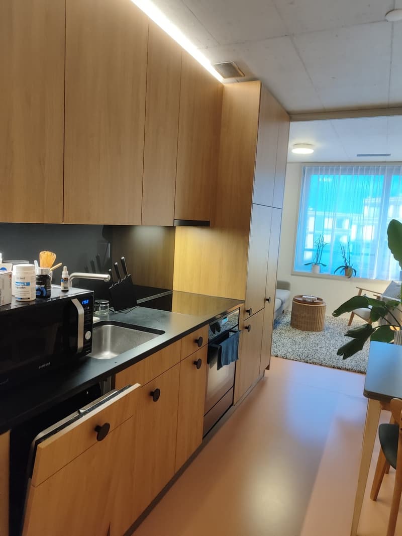 Modernes 1.5-Zimmer-Studio im 5. OG Neubau mit Balkon in Zürich-Albisrieden (4)