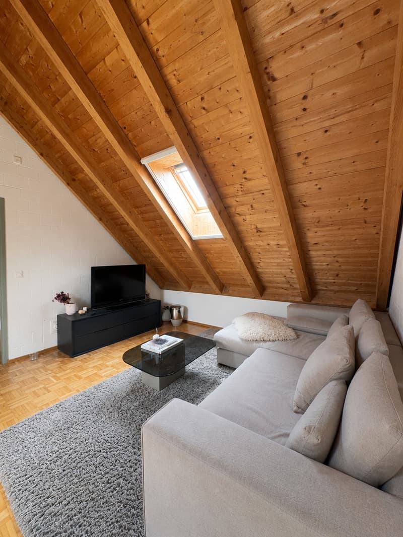 Charming furnished attic apartment with gallery (temporary) (6)