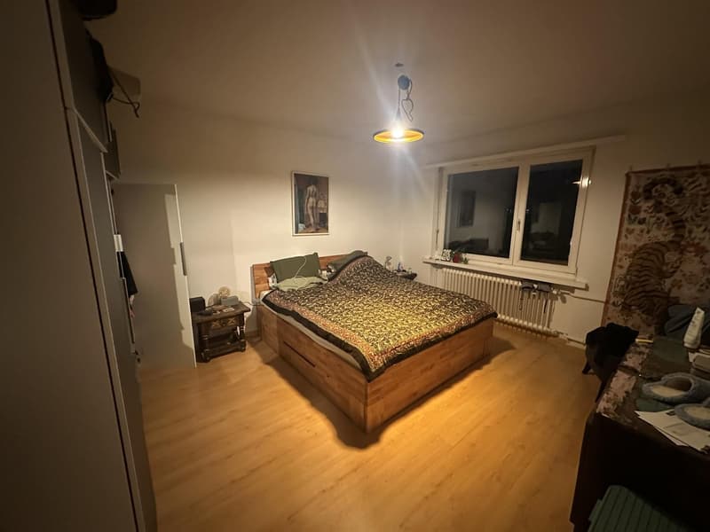 3.5-room apartment with balcony on Rosengartenstrasse in Zurich with shared garden courtyard (2)