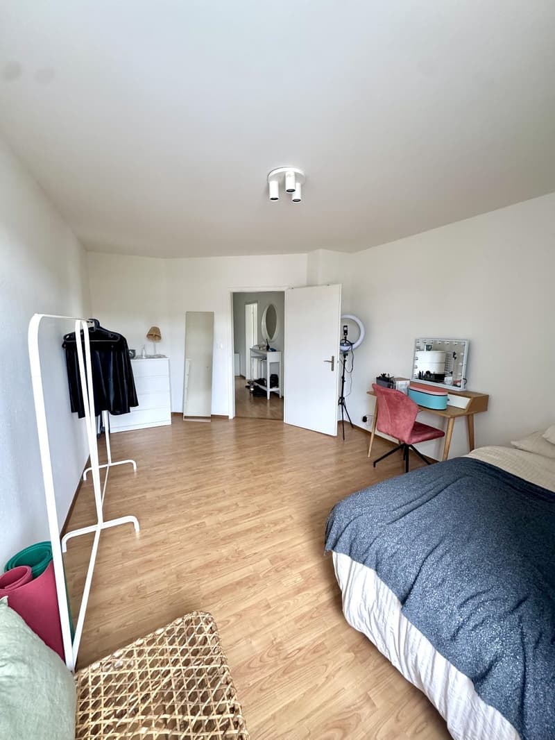 Appartement de 3,5 pièces meublé et lumineux au dernier étage à Hegibachplatz (Seefeld) en sous-location Aug-Jan (8)