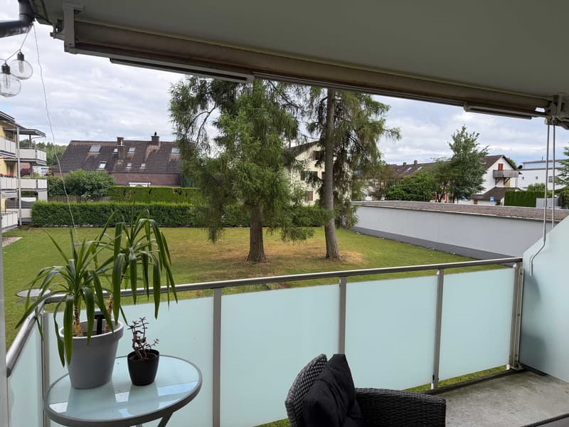 Helle 2-Zimmerwohnung mit grossem Balkon, Parkplatz und ruhiger Lage in Uster (2)