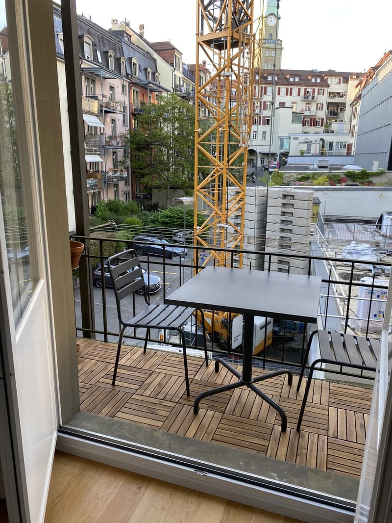 Beautiful and light 3-room apartment in the heart of Bern - available for short term sub-let. (7)