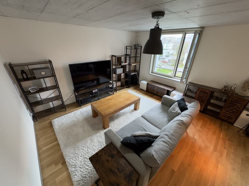 Lease takeover: 3.5 room apartment 5 minutes from train and airport (8)