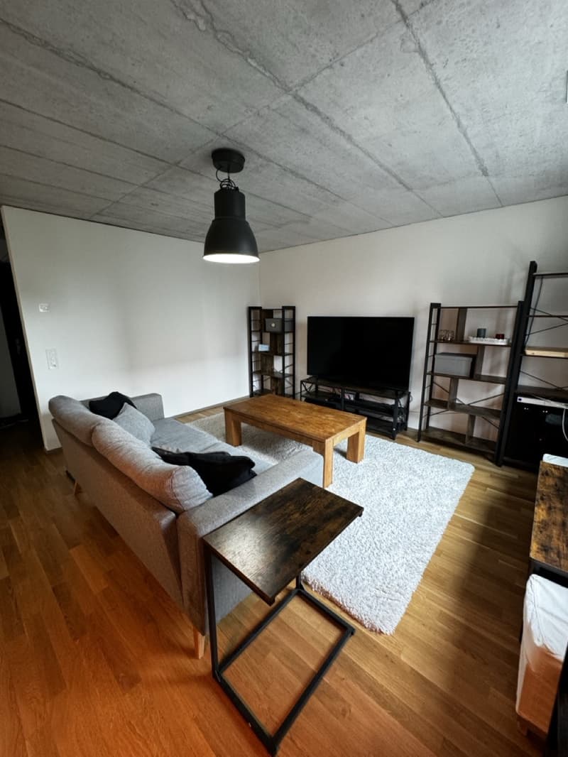 Lease takeover: 3.5 room apartment 5 minutes from train and airport (1)