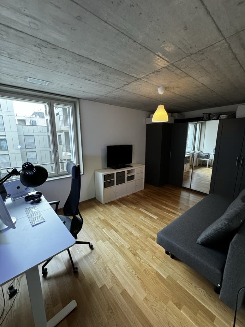 Lease takeover: 3.5 room apartment 5 minutes from train and airport (7)