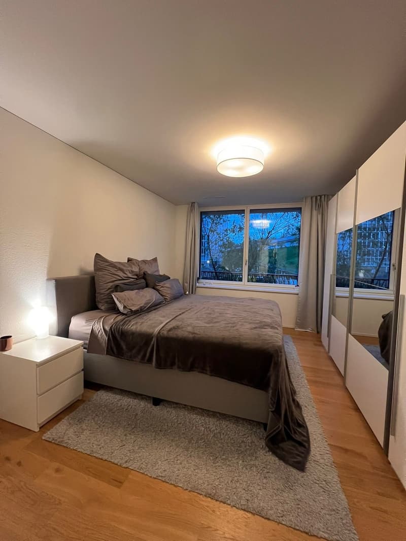 Appartement maisonnette moderne 2.5 pièces avec entrée privée à Zürich Manegg (6)