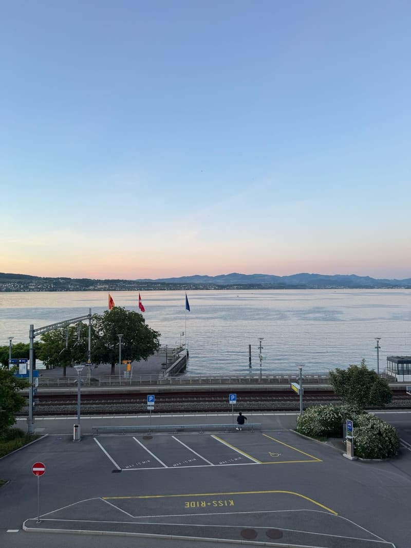 Dream apartment with lake view, 1 minute to the train station, in the heart of Richterswil (8)