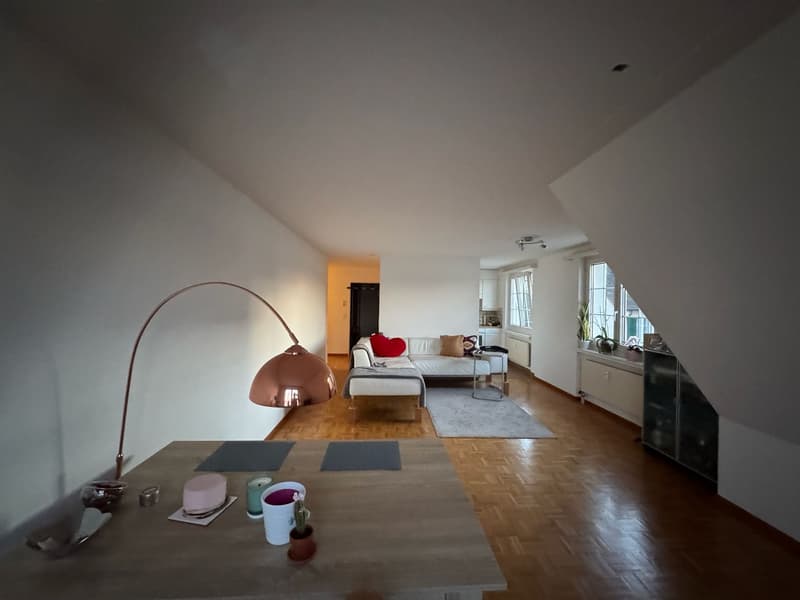 Dream apartment with lake view, 1 minute to the train station, in the heart of Richterswil (3)