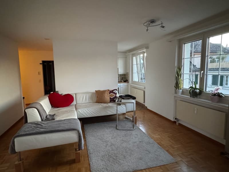 Dream apartment with lake view, 1 minute to the train station, in the heart of Richterswil (5)